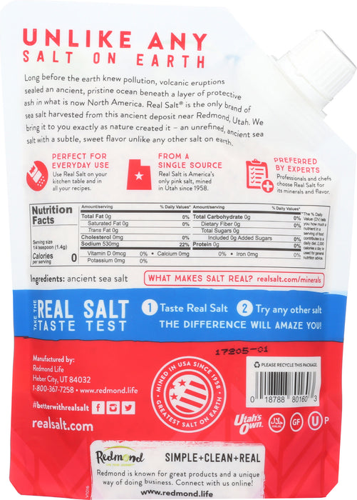 Real Salt, Kosher Sea Salt, 16 oz