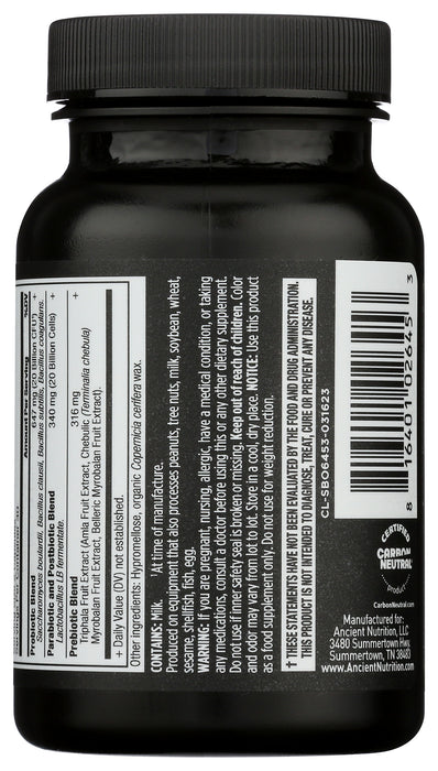 SBO Trinity Probiotics 20B, 60 cap