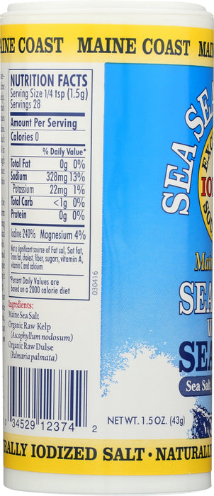 Seasoning with Sea Salt w/ Sea Veg, Org, 1.5 oz