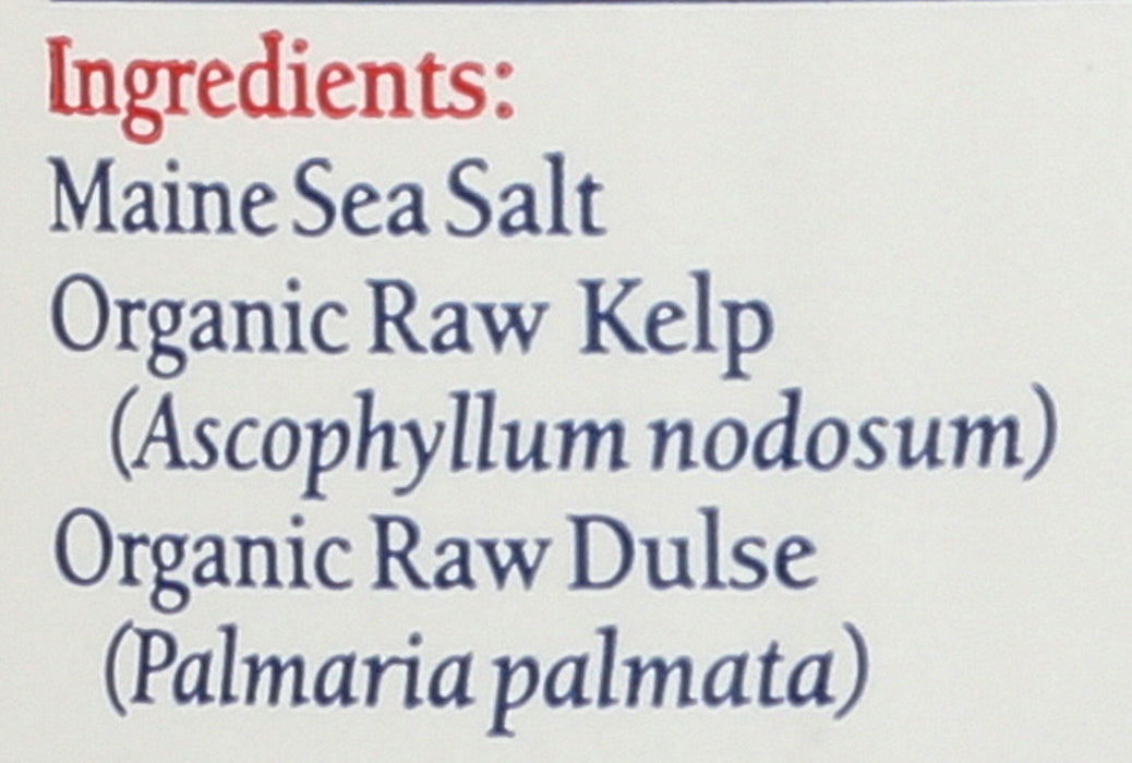 Seasoning with Sea Salt w/ Sea Veg, Org, 1.5 oz