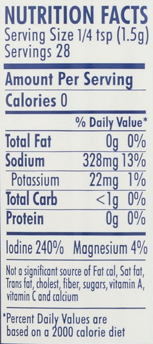 Seasoning with Sea Salt w/ Sea Veg, Org, 1.5 oz