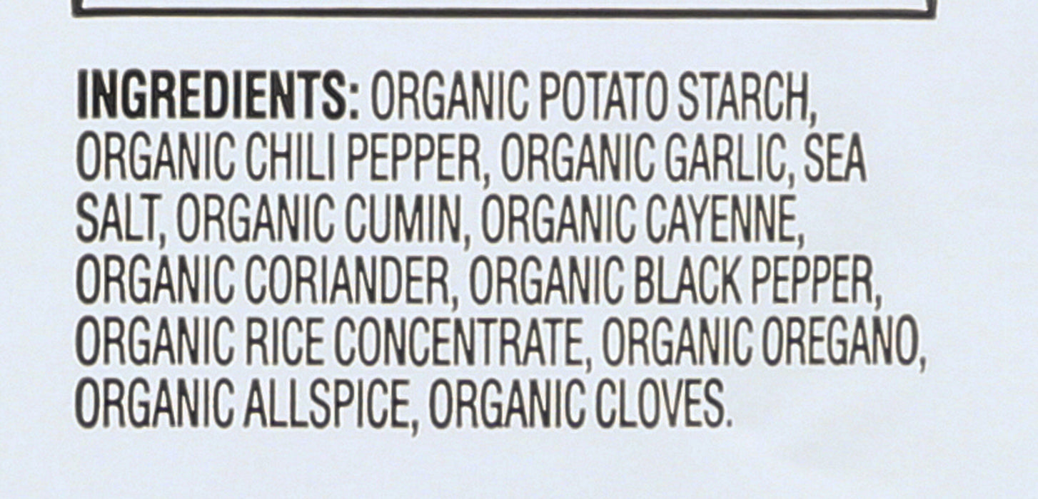 Spicy Chili Seasoning, Org, 1 oz