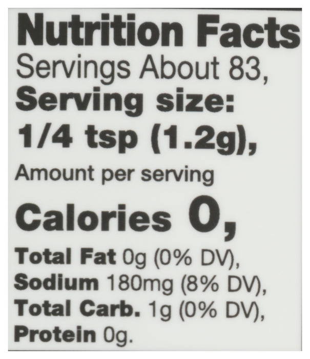 Steak Grilling Seasoning, Org, 3.5 oz