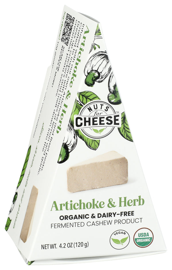 Artichoke & Herb Cashew Cheese, Org, 4.2 oz