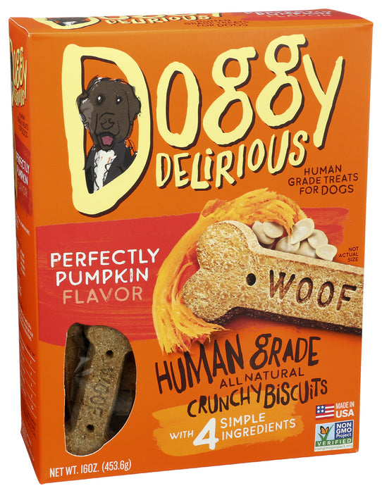 Dog Biscuits,  Pumpkin, 16 oz