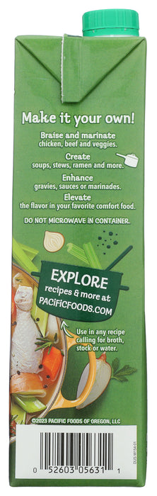 Chicken Stock, Unsalted, Org, 32 fl oz