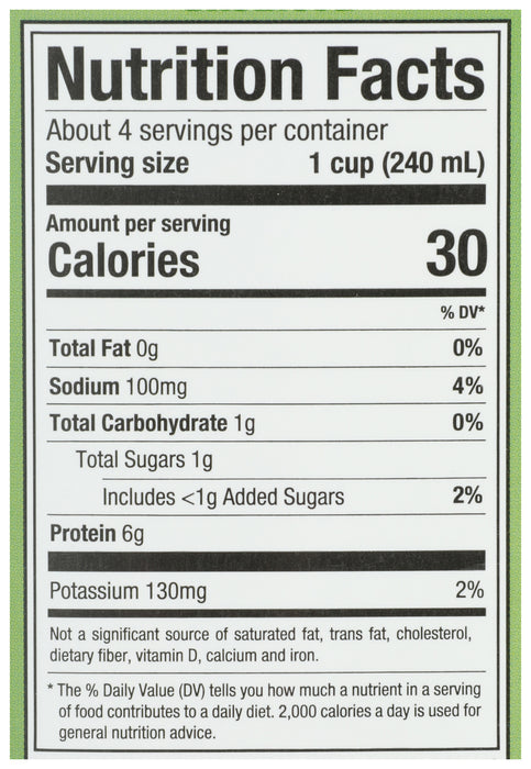 Chicken Stock, Unsalted, Org, 32 fl oz