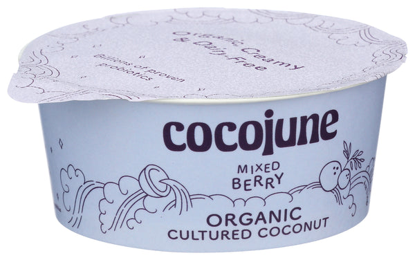 Cultured Coconut Yogurt, Mix Berry, Org, 4 oz