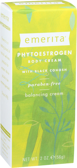 Phytoestrogen Body Cream, Fragrance Free, 2 oz