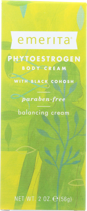 Phytoestrogen Body Cream, Fragrance Free, 2 oz