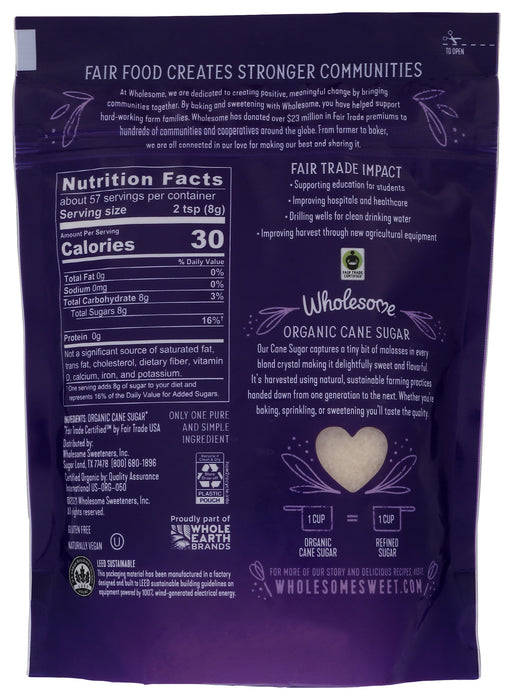 Cane Sugar, Regenerative Org, 16 oz