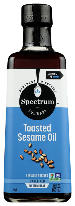 Toasted Sesame Oil Unrefined, 16 fl oz