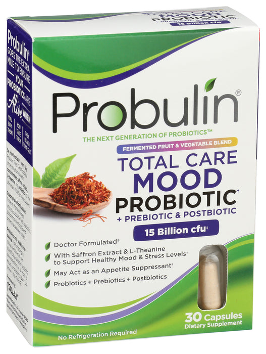 Total Care Mood Probiotic 15B, 30 cap