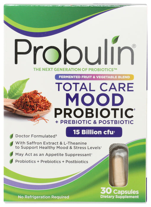 Total Care Mood Probiotic 15B, 30 cap