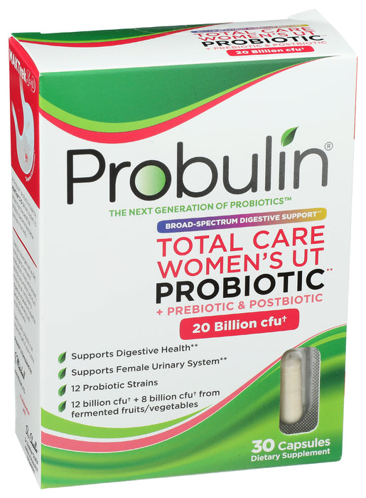 Total Care Women's UT Probiotic 20B, 30 cap