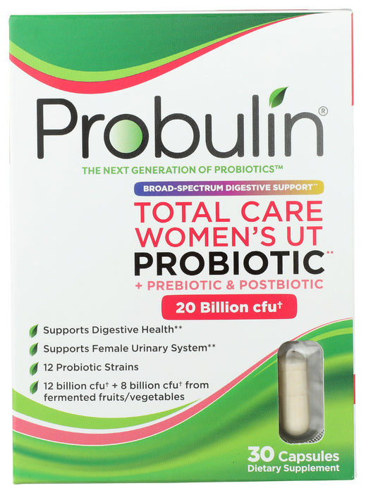 Total Care Women's UT Probiotic 20B, 30 cap