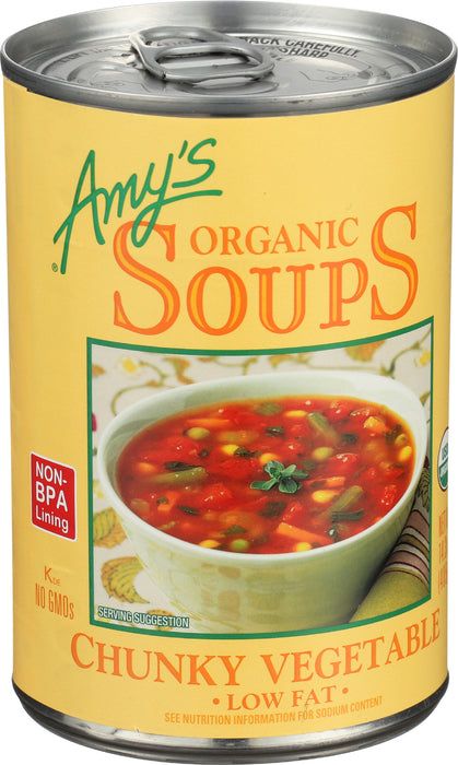 Chunky Vegetable Soup, LF Org, 14.3 oz