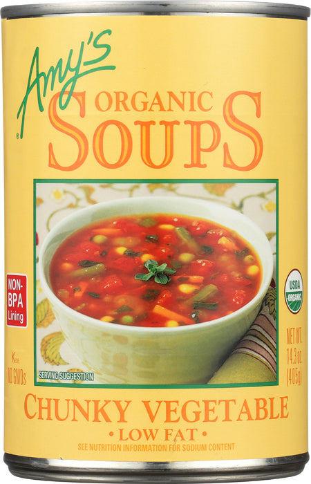 Chunky Vegetable Soup, LF Org, 14.3 oz