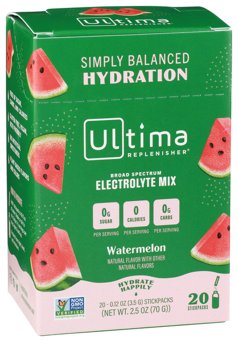 Electrolyte Powder, Watermelon, 20 stick pk