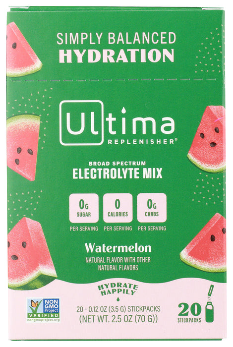 Electrolyte Powder, Watermelon, 20 stick pk