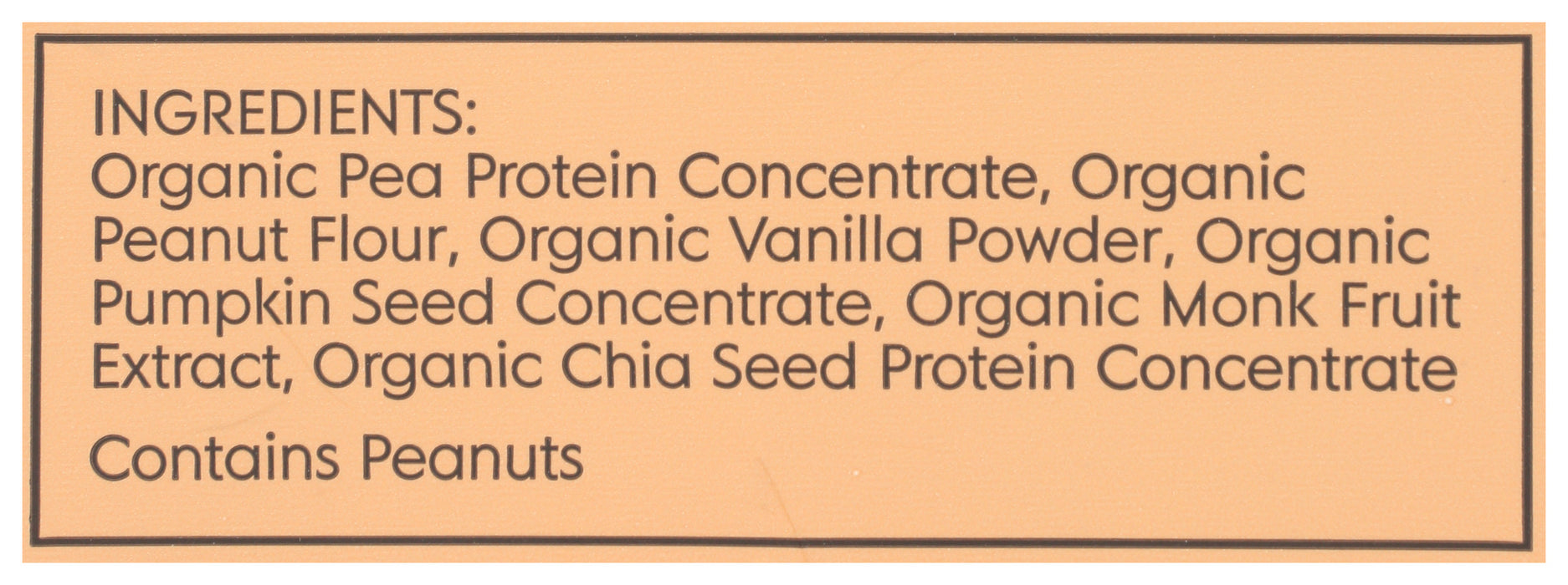 Plant Based Protein, Peanut Butter, Org, 20 Serv/23.1 oz