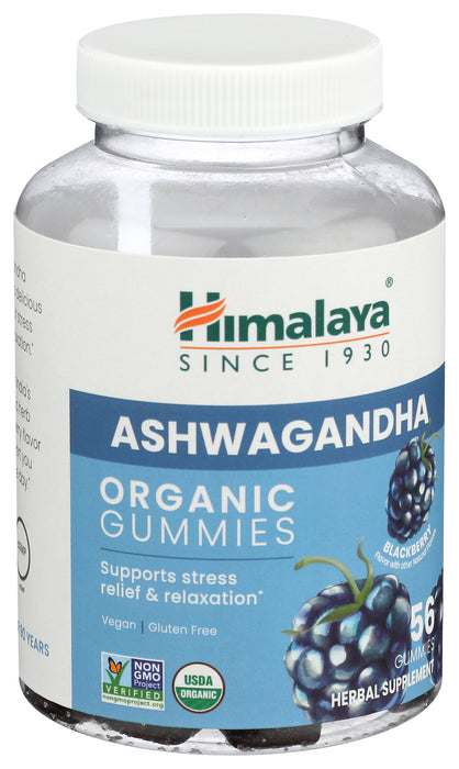 Ashwagandha Gummies, Org, 56 gummy