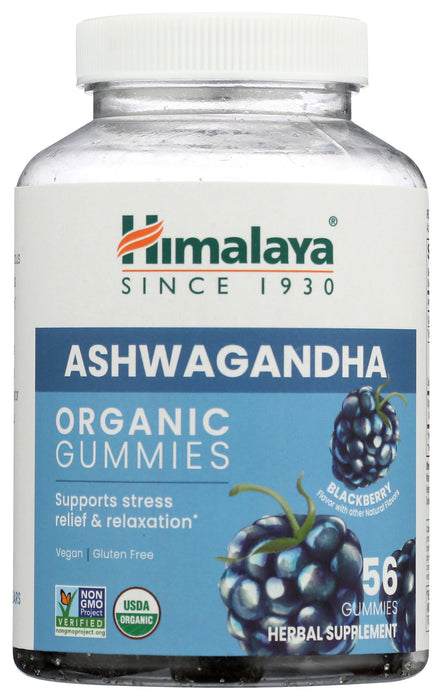 Ashwagandha Gummies, Org, 56 gummy