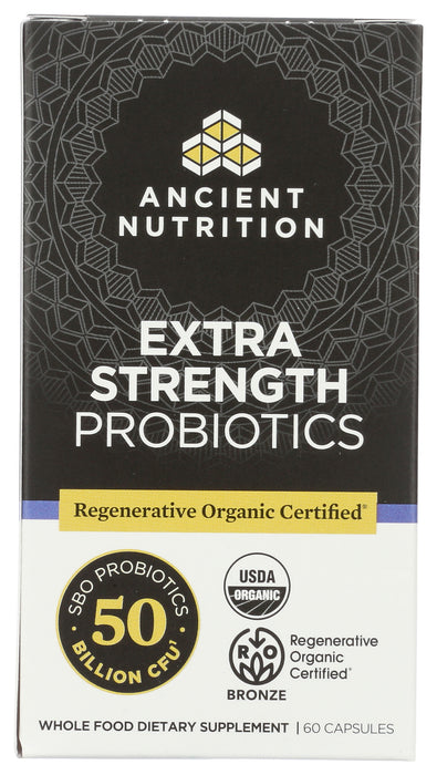 Extra Strength Probiotics 50B, ROC Org, 60 cap