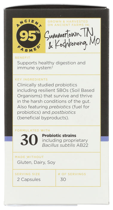 Extra Strength Probiotics 50B, ROC Org, 60 cap