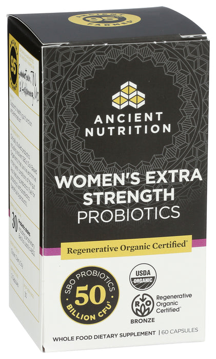 Women's Extra Strength Probiotics 50B, ROC Org, 60 cap