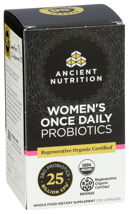 Women's Once Daily Probiotics 25B, ROC Org, 30 cap