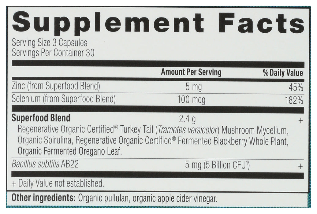 Candida Balance, ROC Org, 90 cap