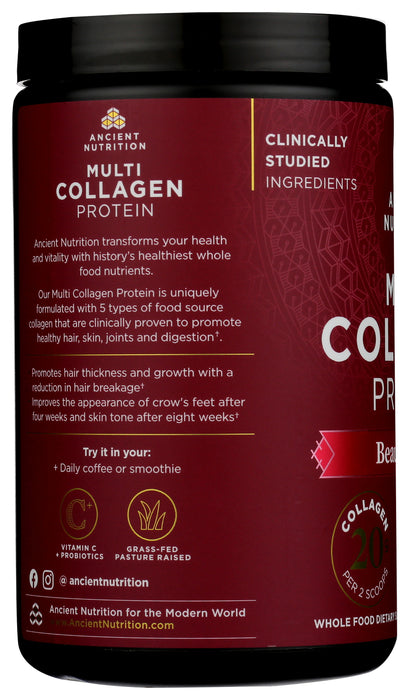 Multi Collagen Protein, Beauty Within, Guava  Passionfruit, Half, 24 Serv/278 g