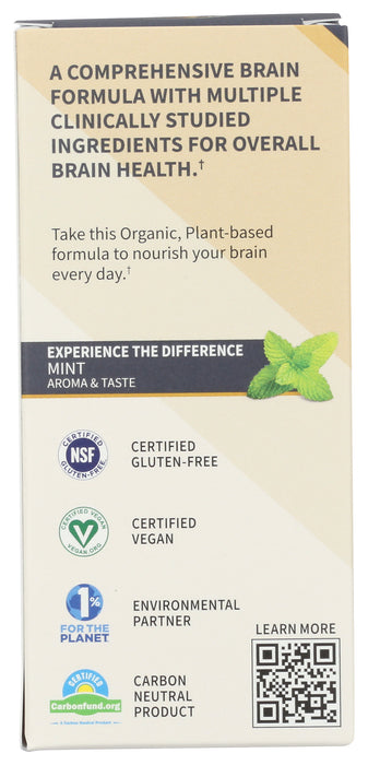 Organic Herbals Brain Health, 30 vcap