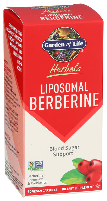 Herbals Liposomal Berberine, 60 vcap