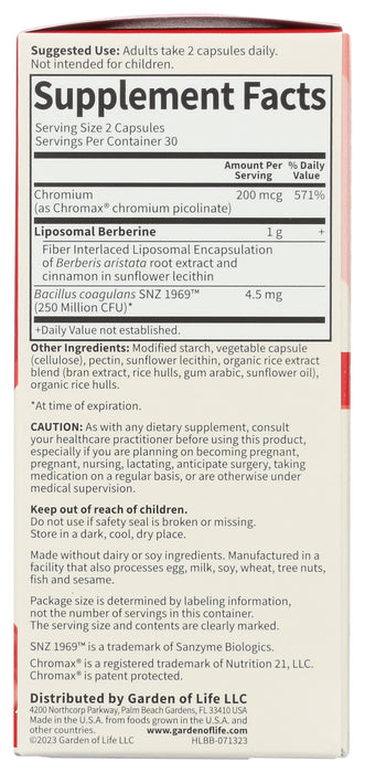 Herbals Liposomal Berberine, 60 vcap