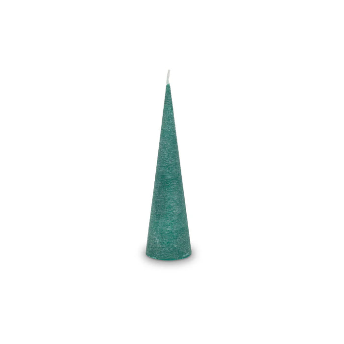 Candle, Green Cone 7", ea