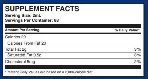 Fermented Cod Liver Oil, Orange, 6 fl oz