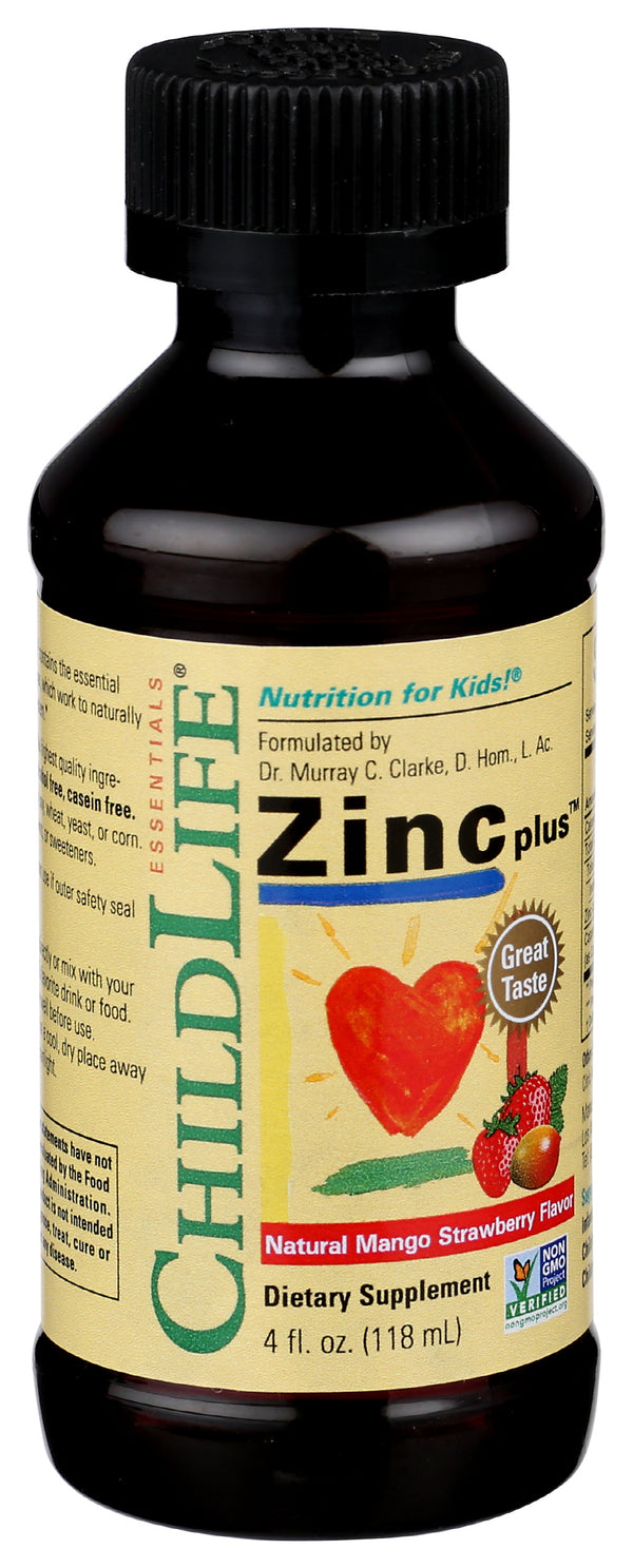 Zinc Plus, Mango Strawberry, 4 fl oz