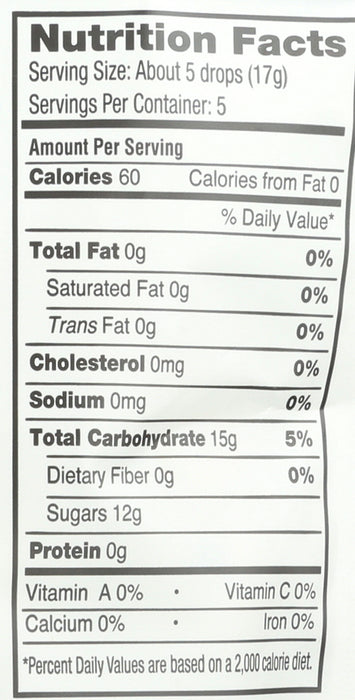 Hard Candies, Peppermint, GF Org Vegan, 3.3 oz