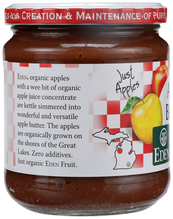 Apple Butter, Org, 17 oz