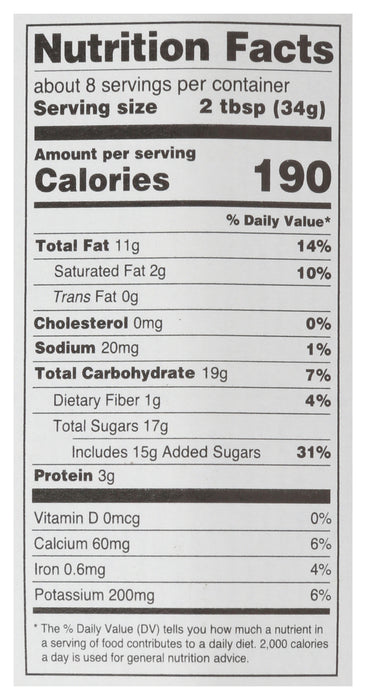 Hazelnut Cocoa Spread, Org, 8.82 oz