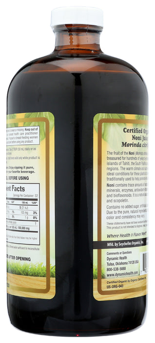 Noni Juice 100%, Org, 32 fl oz