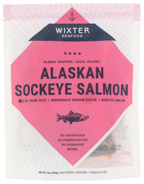 Alaskan Sockeye Salmon, 12 oz