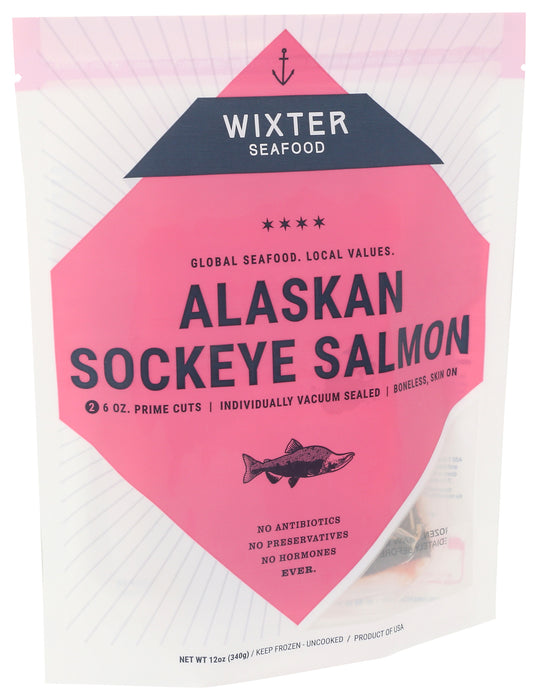 Alaskan Sockeye Salmon, 12 oz