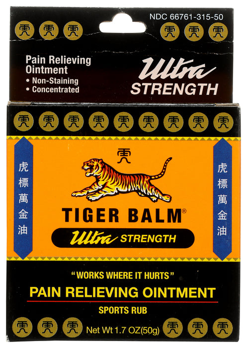 Pain Relieving Ointment Ultra Strength, Non-Staining Sports Rub, 1.7 oz