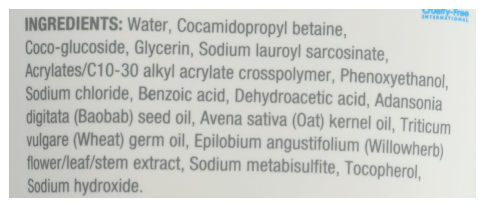 Face Wash, Sensetive, 5 fl oz