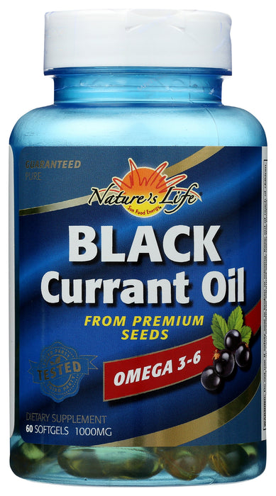 Black Current Oil 1000mg, 60 sgel