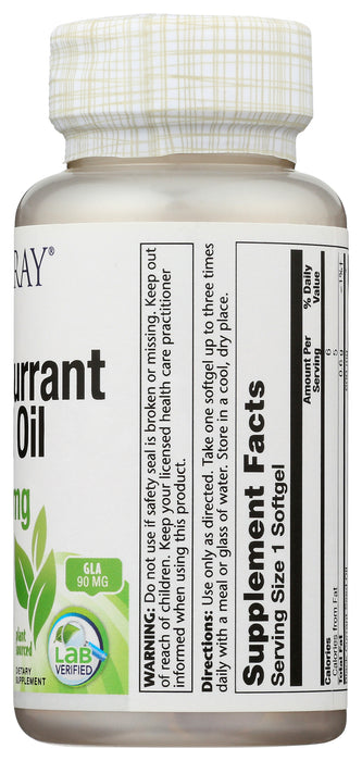 Black Current Oil 600mg, 90 sgel