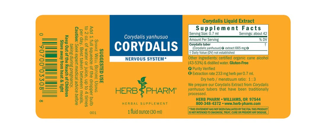 Corydalis Extract, 1 fl oz